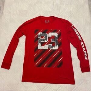 Hustle Legendary 23 long sleeve shirt Large